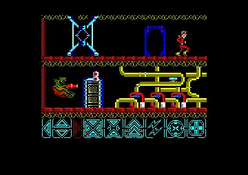 Obliterator (UK) (1988) (Trainer) screen shot game playing